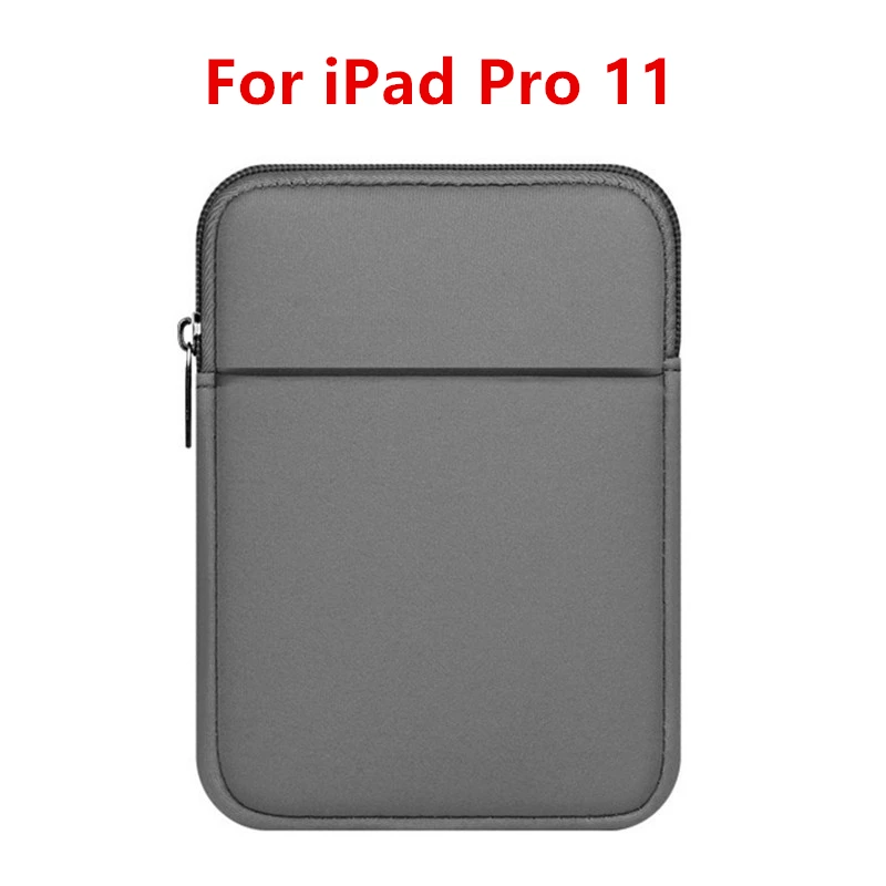Grey 11 Для iPad 9,7 чехол для планшета Чехол-карман для iPad Air 2/1 Pro 10,5 Pro 11 Mini 4 Обложка для iPad Air 10,5 10,2 Coque - Цвет: Grey 11