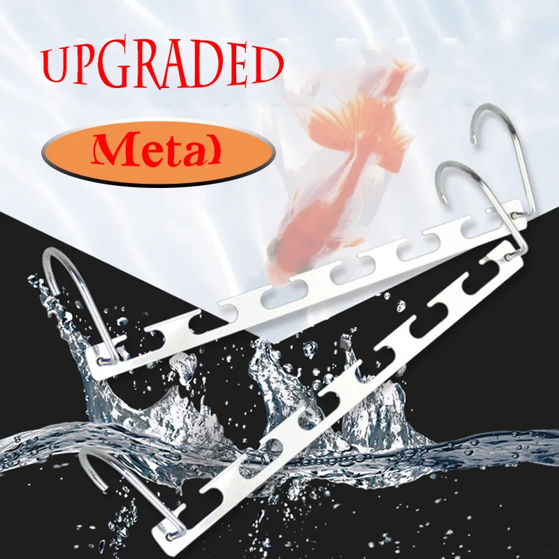 Многофункциональные металлические вешалки с 6 отверстиями шкаф для одежды