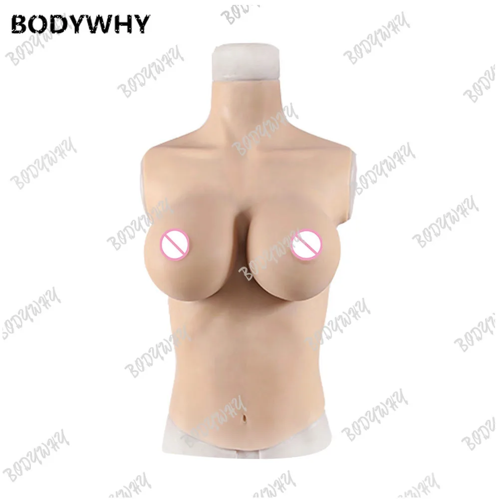 2020 Huge Breast Realistic Artificial Silicone Breast Form Cross-Dressing Drag Silicone Prosthesis Breast Artificial Breast
