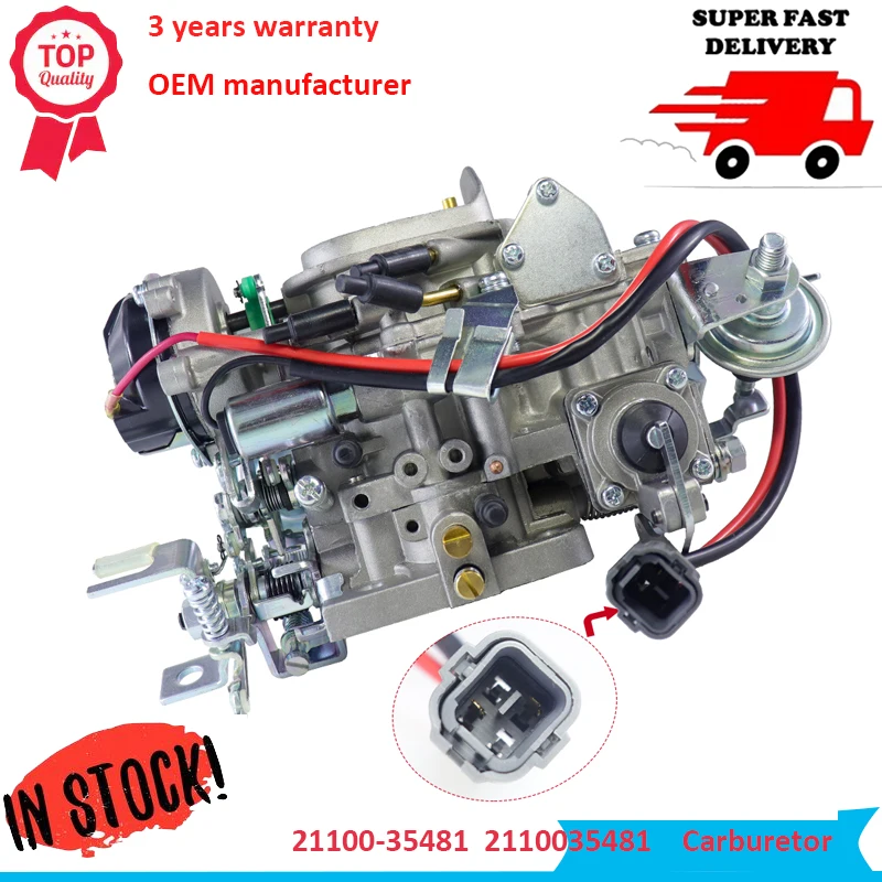 

OEM 21100-35481 2110035481 Brand New Car Carburetor Assy Fits For Toyota 22R 1984-1997 Engine Car Carb Accessories