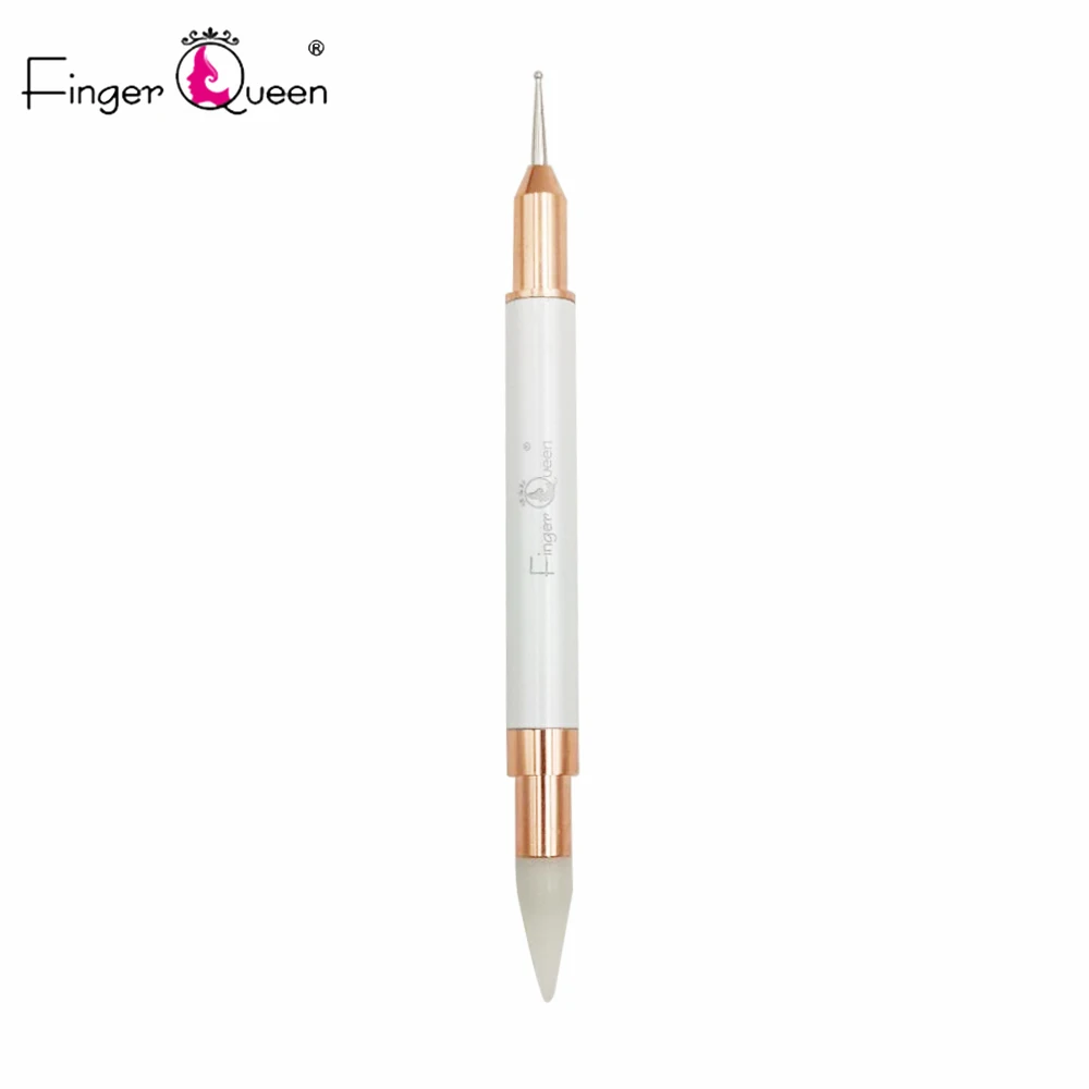 

Fingerqueen 1Piece Nail Point Drill Tool Acrylic Double-Head Drill Crayon Multi-Function Wax Head Point Drill Nail Pen B067