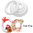 Креативная круглая форма из пенопласта для рождественского творчества, аксессуары для рукоделия, разные размеры