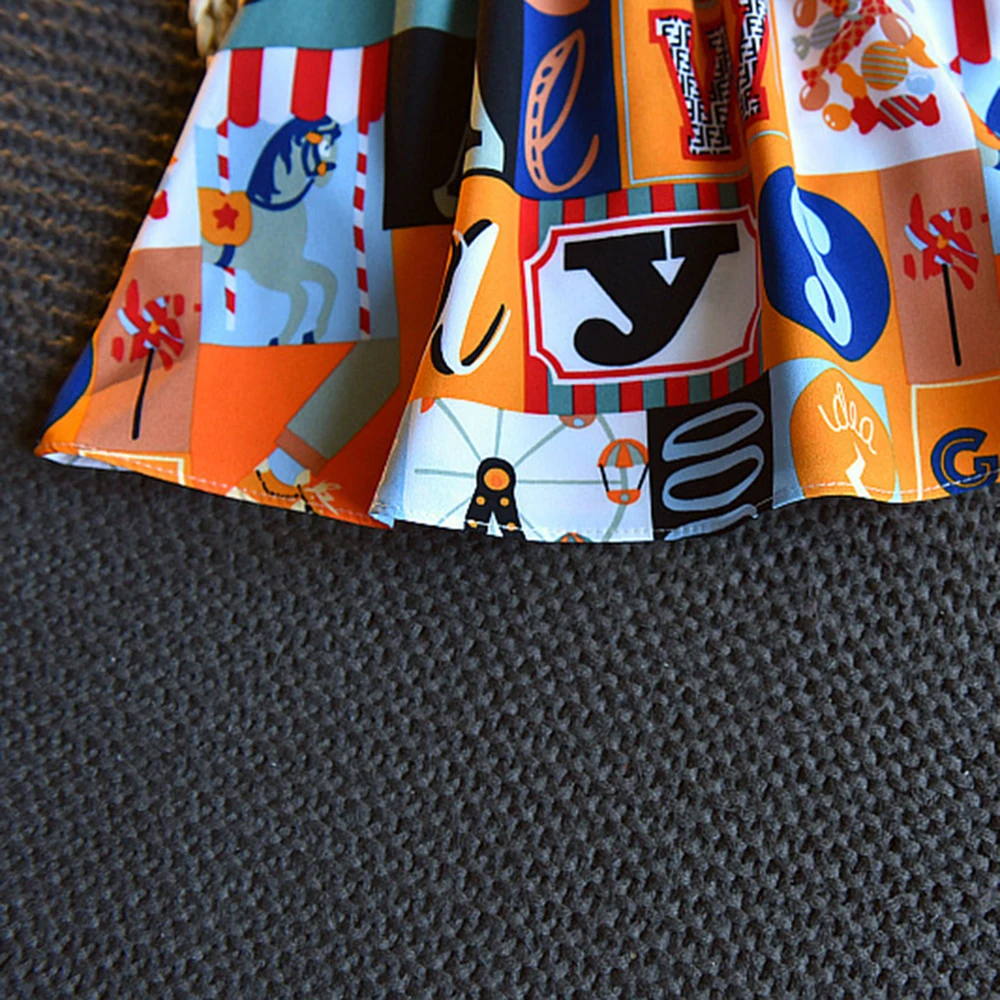 HE Hello Enjoy/комплект одежды для девочек лето 2020 новый корейский стиль футболка с