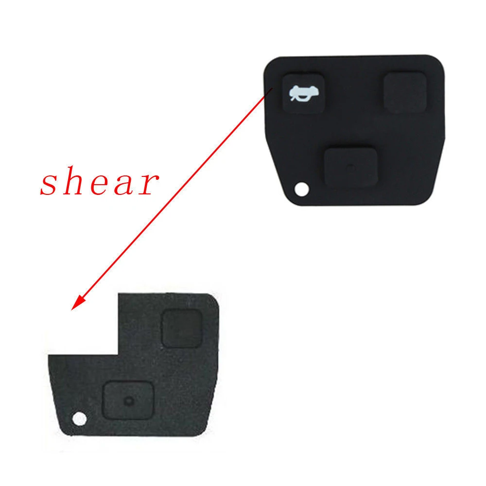 Новый чехол для пульта дистанционного управления 2 кнопки лезвие автомобильный