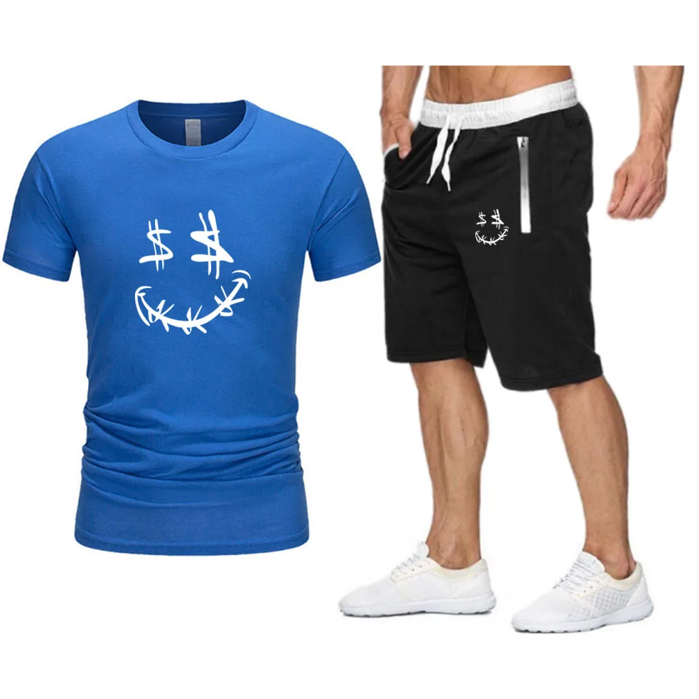 

New Summer Men's Short-Sleeved Suit Outdoor Kasual Sportswear