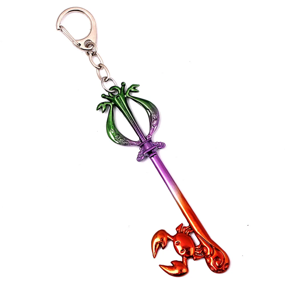 Kingdom Hearts6 Kingdom Hearts Sora ключ стиль брелок оружие золото металл ручной работы костюм Подвески Брелок - Цвет: Kingdom Hearts6