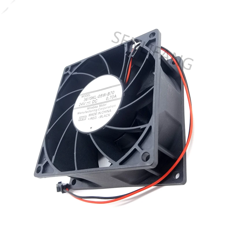 Новинка для 3615KL 05W B70 DC 24V 0.70A 2 проводной 92X92X38mm Сервер охлаждающий