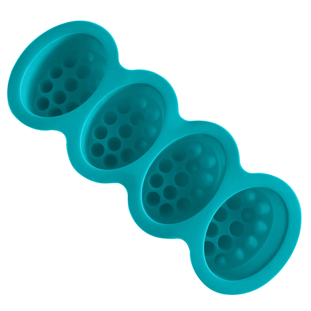 

Silicone Massage Soap Mold Therapy Bar Soap Making Tools DIY Homemade Oval Spa Soaps Mould Soaps Resin Crafts