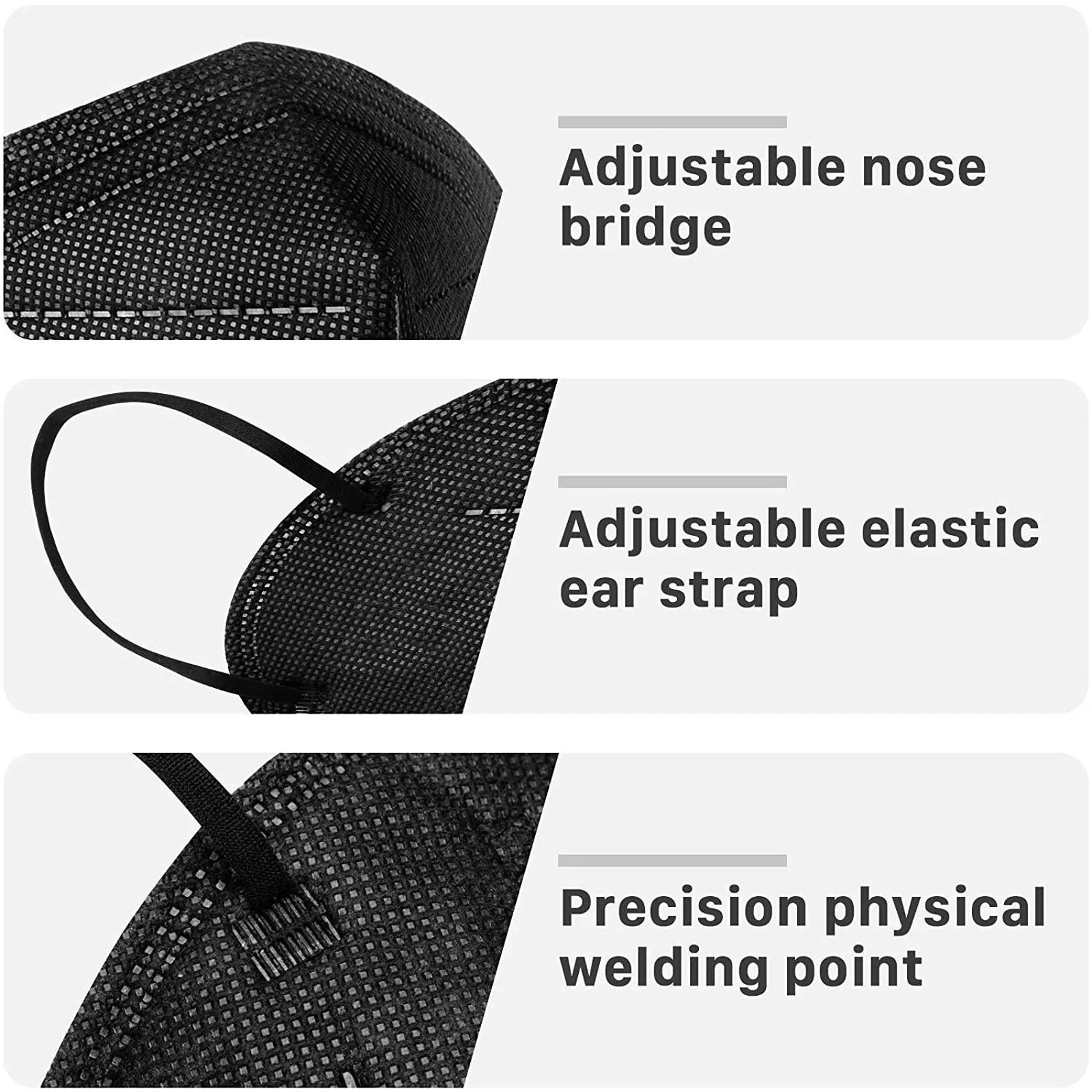 

5-100 Piece FFP2 Masks KN95 Facial Mascarillas Adults 5 Layers Filter Face Mask Filtration Mouth Mask Protective Respirator Mask