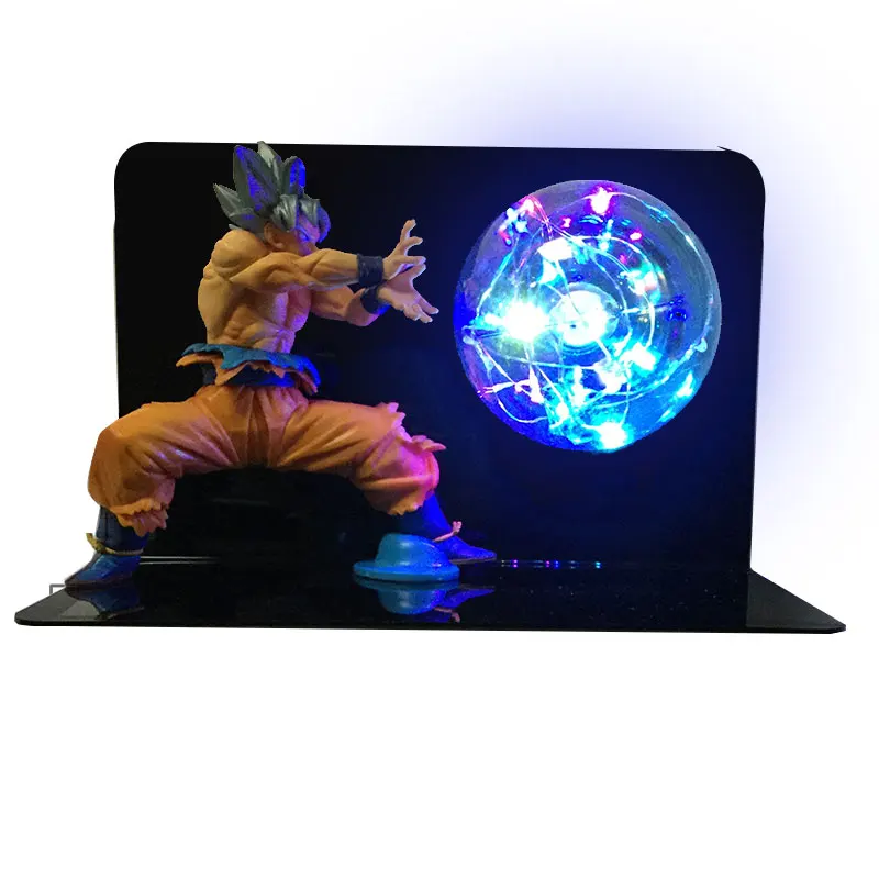 Dragon Ball и super Goku Vegeta Gogeta figulas светодиодный светильник Dragon Ball Лампа Ultra Instinct Goku декоративный ночной Светильник для спальни подарки