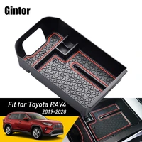 car central armrest tray storage box armrest car storage box sundries for toyota rav4 2019 2020 accessories car styling