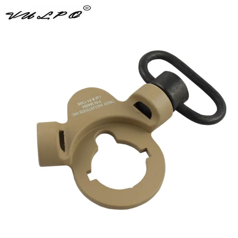 VULPO Tactical Sling Swivel Adapter Dual Side End Plate QD Mount Quick Detach Push Botton Fit For Airsoft AEG | Спорт и развлечения