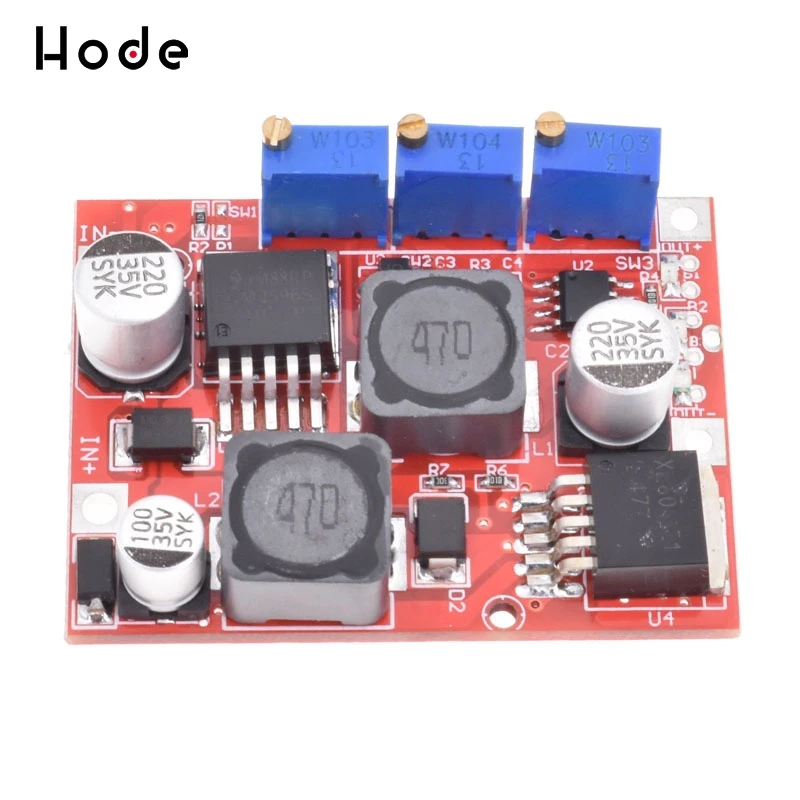 Повышающий понижающий модуль преобразователя питания XL6019 DC DC|Регуляторы