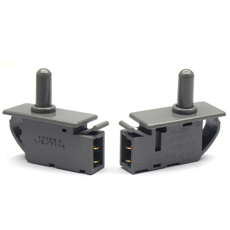 

2pcs refrigerator spare parts door light control normally closing push button switch