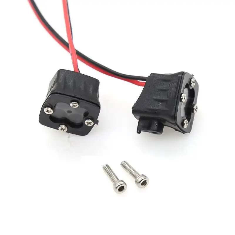 

RC Car 1/10 Simulation Car DIY Square Lamp Model Car Shell Bumper LED Spotlight 7V White Light Parts