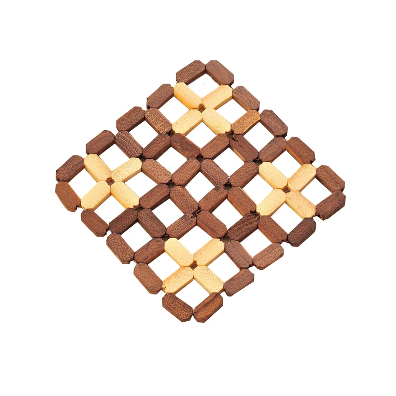 Кухонный стол изоляционный коврик бытовые простые бамбуковые подставки для