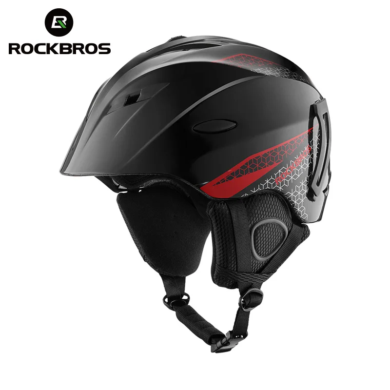 ROCKBORS велосипедный цельно-Формованный шлем для сноуборда зимний теплый тепловой