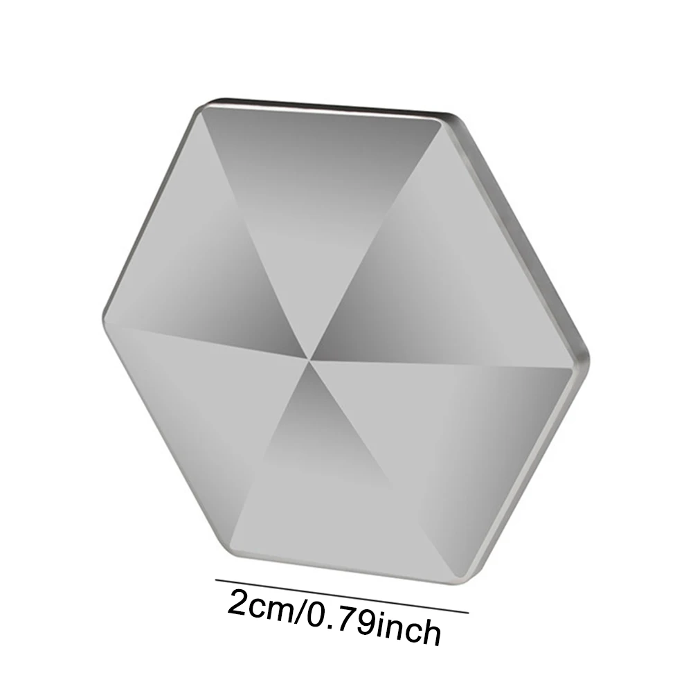 

Pocket Desk Fidget Toys Hexagonal Desktop Finger Spinning Toy For Children Adults Anxiety Relief W50