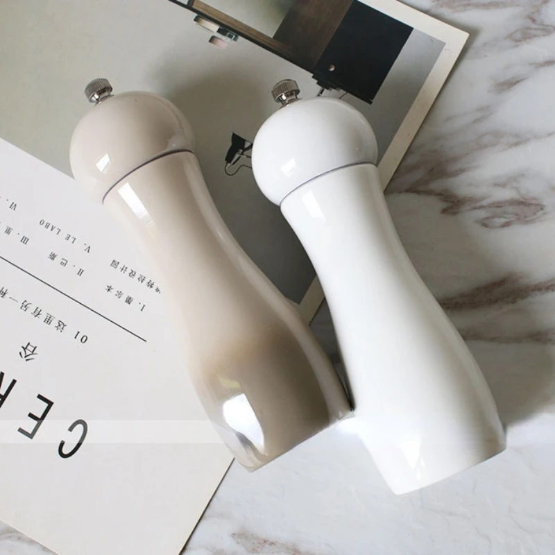 

Gradient Pepper Grinder Kitchen Manual Pepper and Sea Salt Grinder Ceramic Grinding Seasoning Bottle
