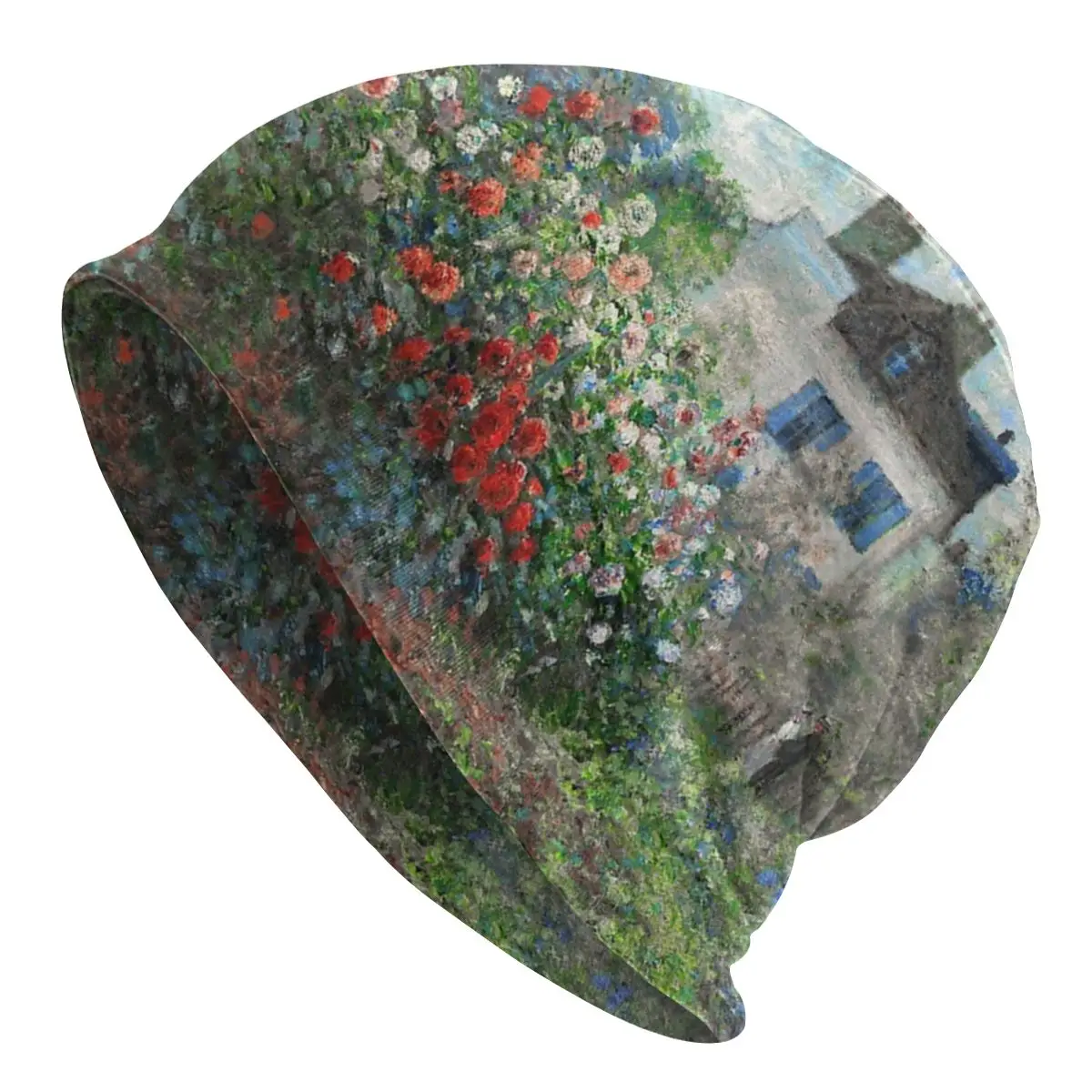 

Claude Monet Artist's Garden Bonnet Hats Fashion Autumn Winter Skullies Beanies Hat for Men Women Knit Hat Spring Warm Cap