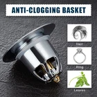 Выдвижная сливная пробка, выдвижной сливной фильтр для раковины в ванной комнате, преобразователь для раковины, сливная пробка с защитой от засорения из нержавеющей стали