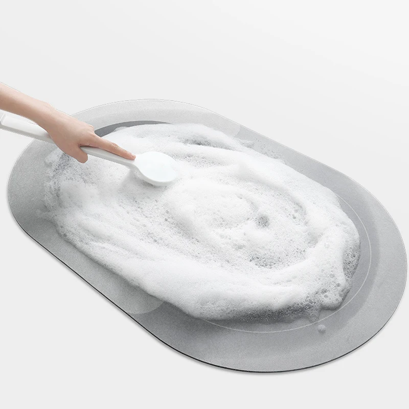 bathroom mat super absorbent instant drying floor rubber non slip mat entrance door for shower toilet kitchen for home supplies free global shipping