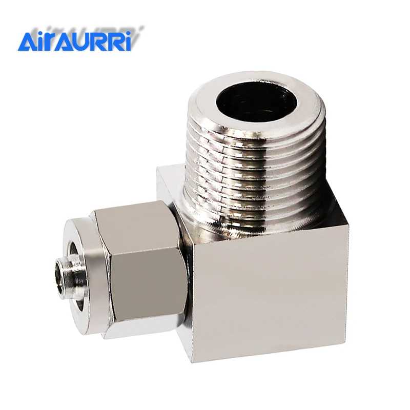 

304 stainless steel quick twist right angle joint BKN-PL4/6/8/10/12/16-01/02/03/04 corrosion resistance