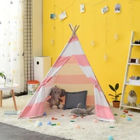 children%e2%80%99s tent folding indian wigwam dog cat pig canopy for kids tents tipi indoor play house baby teepee birthday gift 1m