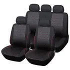 Набор чехлов для автомобильных сидений Aimaao, 49 шт., универсальные защитные чехлы, подходит для большинства автомобилей VW, Mazda 3, Bk, 6, Alfa Romeo 147, Haval F7