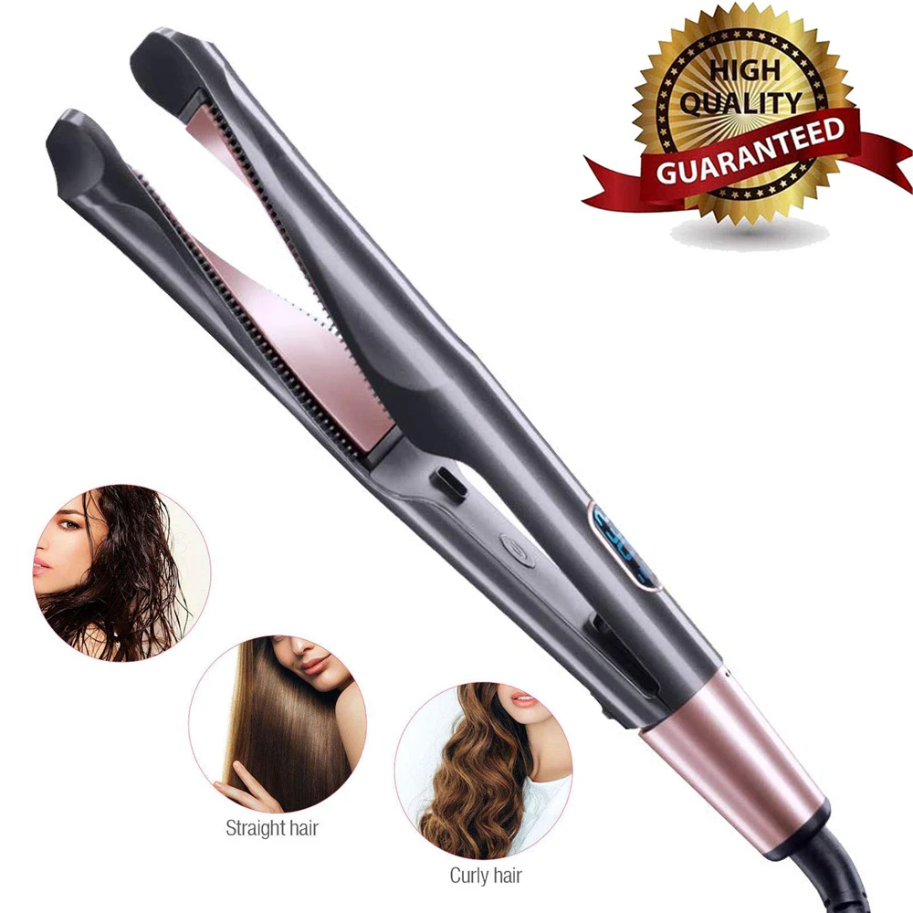 2 в 1 Плойка для завивки волос с керамической пластиной | Красота и здоровье