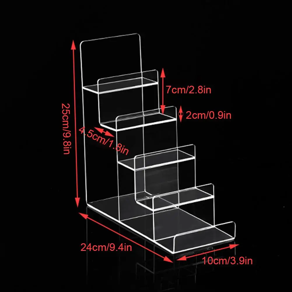 2 шт. прозрачный акриловый кошелек-Кошелек ювелирные изделия Часы телефон лак для