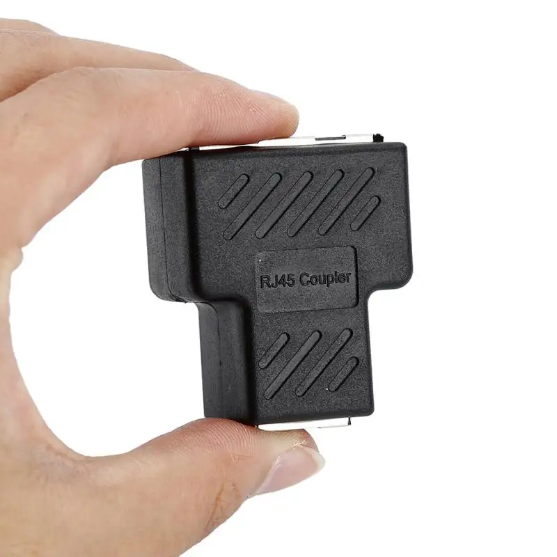 Разветвитель удлинитель LAN RJ45 1 2 канала Ethernet кабель адаптер для подключения