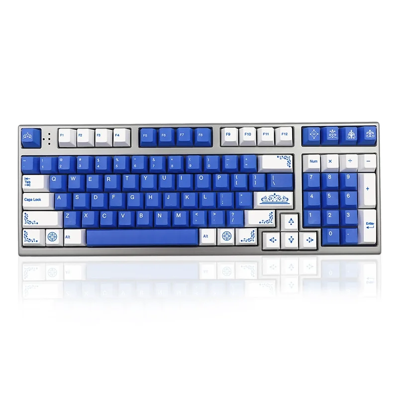 135 Key GMK Lazurite Keycap PBT Dye Subbed Cherry Profile Keycap1.75U 2U Shift For GK61 Sk61 64 84 TKL87 98 108 MX Switch | Компьютеры и