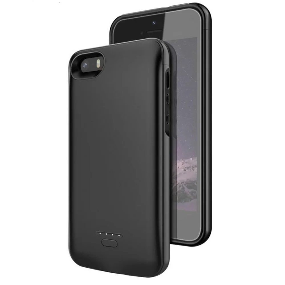 Чехол для iPhone 5 4000 мАч зарядное устройство чехол смартфона внешний аккумулятор