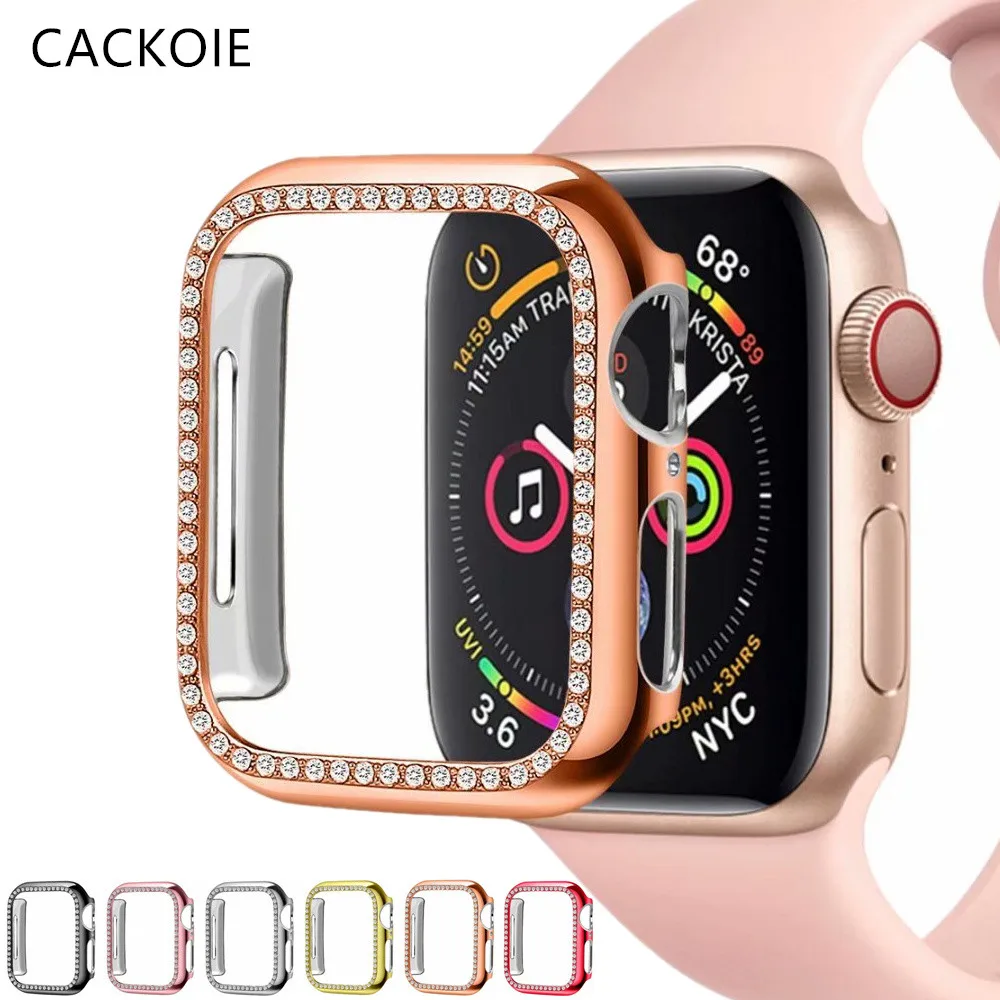 Чехол для часов apple Watch 5 44 мм 40 iWatch Series 4 защитный чехол из поликарбоната watch series 3 38