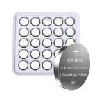 Батарейки литиевые CR1632 CR 1632, BR1632, DL1632, 3 в, для часов Часы с калькулятором, игрушек, кнопок