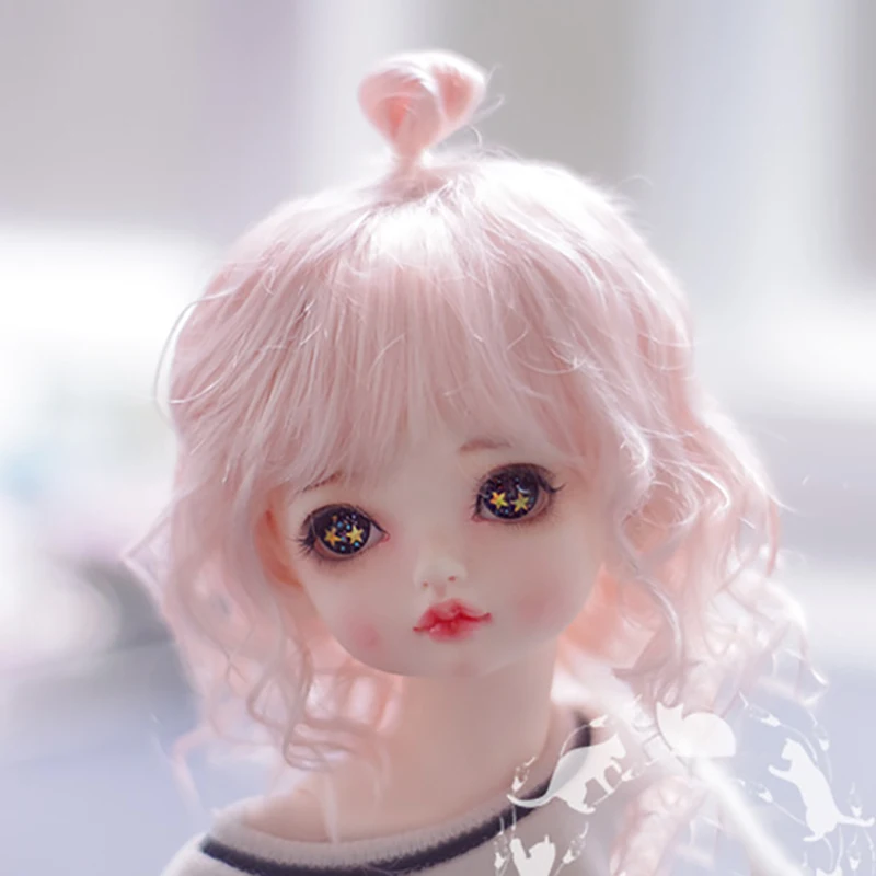 Bybrana BJD кукла с имитацией парик из 1/3 1/4 1/6 1/8 молока Чай белый красный коричневый