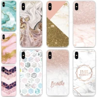 Not Glitter Marble Cover For Ulefone Note 11P Armor Power OnePlus Nord N100 N10 Phone Case