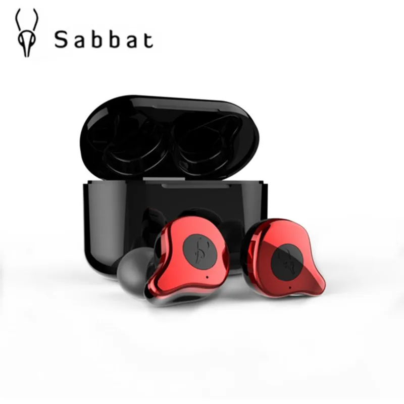 Sabbat E12 наушники в ухо истинный беспроводной Bluetooth 5,0 HIFI монитор шум Спортивная гарнитура O5 X1 X1E O2 I8 AIR LOVE