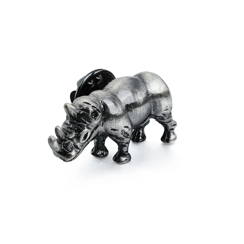 Rhinoceros галстук Tack для мужской рубашки и шляпы HAWSON|Зажимы галстука запонки| |
