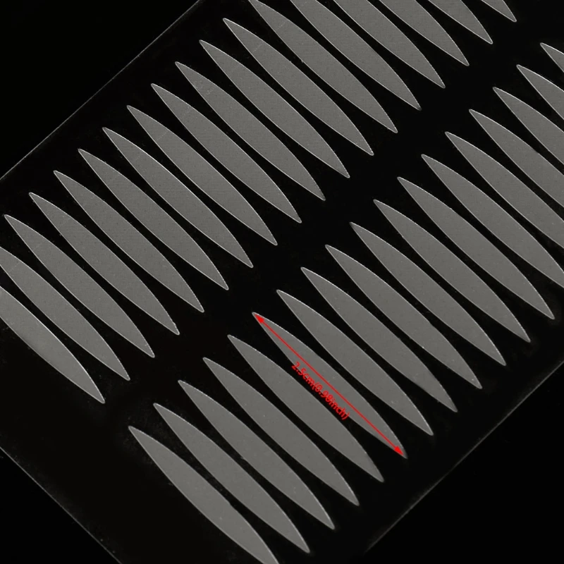 40 шт. 3D невидимая в форме оливы наклейка для двойного века клейкая лента макияжа