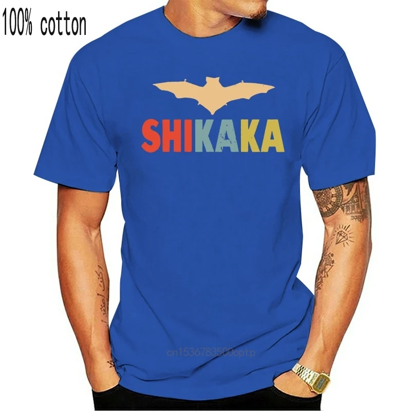 

Ace Ventura Shikaka летучая мышь винтажная Мужская футболка черный хлопок S 4Xl