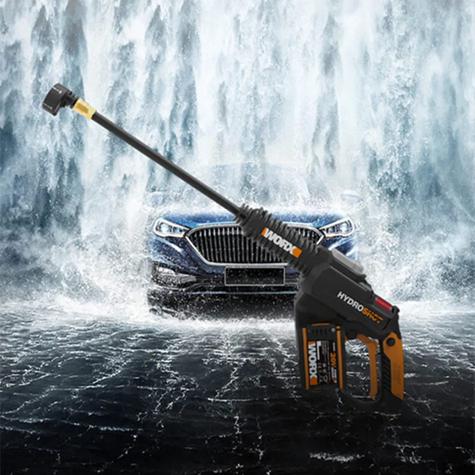 Wicks Car Wash Artifact Powerful High Pressure Water Pump Home Rechargeable Gun Set Tool Wireless Portable Machine | Инструменты