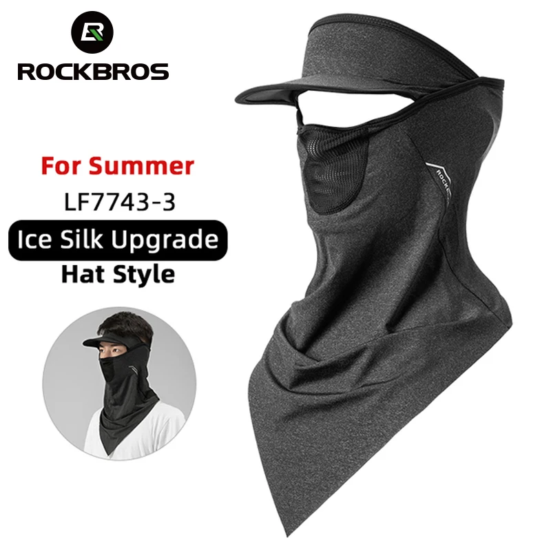 ROCKBROS велосипедная маска для лица шарф езды на велосипеде летняя бандана Защита