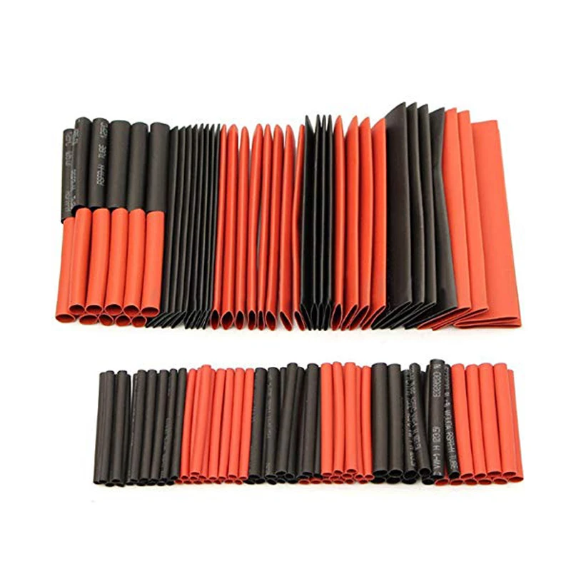 70/127/164/328pcs Polyolefin Shrinking Assorted Heat Shrink Tube Wire Cable Insulated 2:1 Shrinkable Sleeving Tubing Set | Электронные