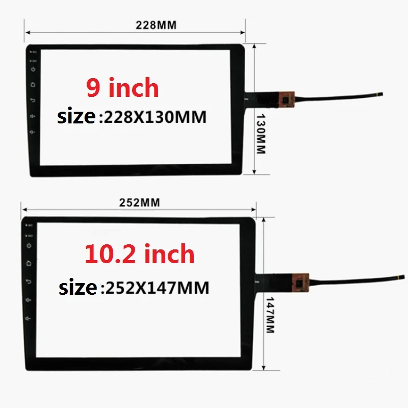 9 inch 10.2 Touch panel For Teyes Spro tablet touch screen digitizer glass sensor GPS Car Radio Multimedia Video Player | Компьютеры и