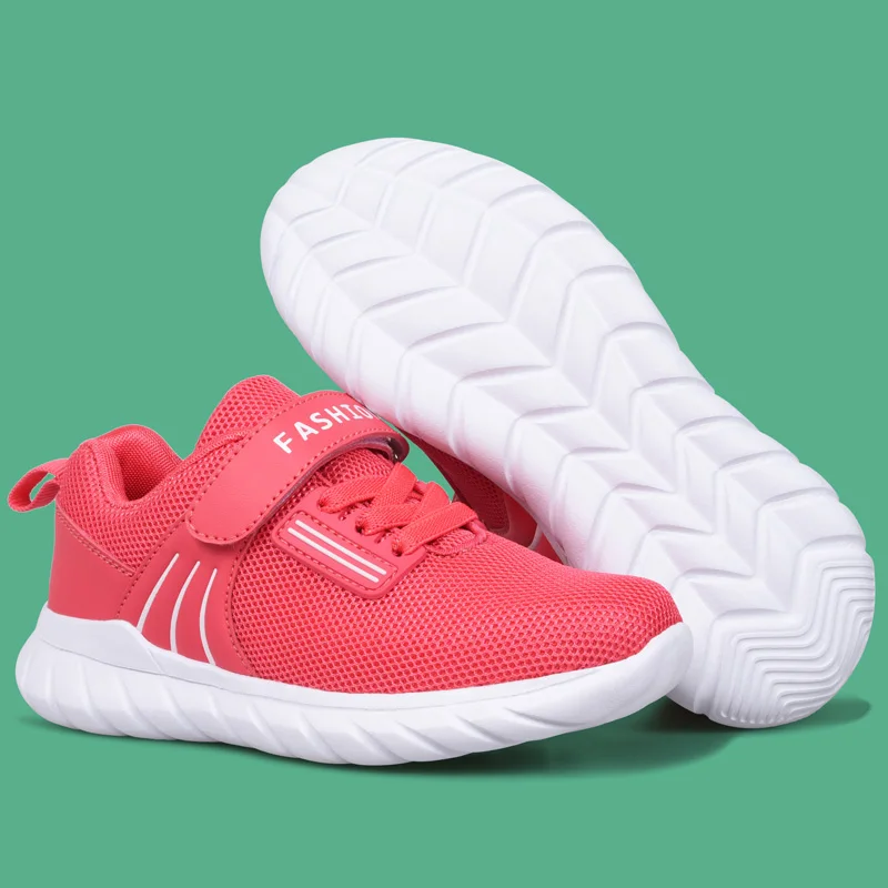 Дышащая сетчатая мягкая детская обувь модная повседневная для девочек