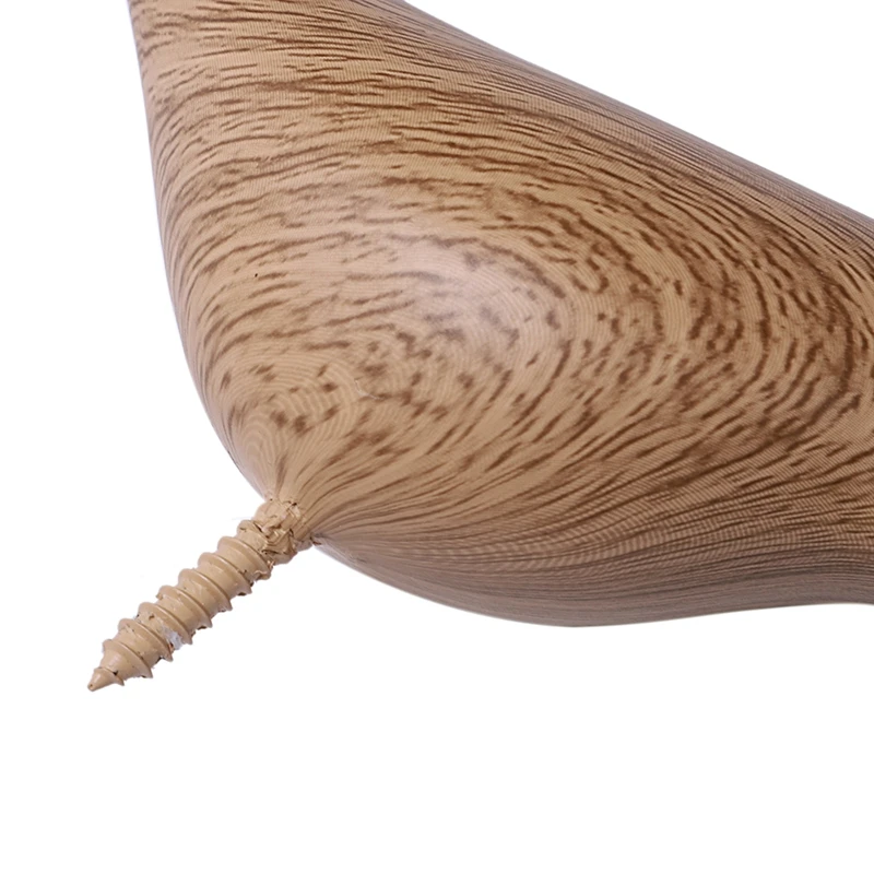 3D креативные настенные декоративные крючки для пальто одинарные спальни (дерево)