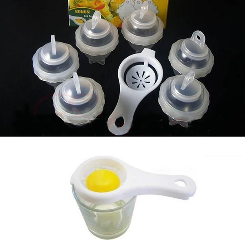 7 шт. форма для варки яиц без скорлупы|Яйца-пашот| |