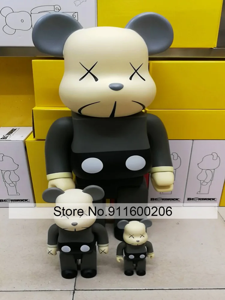 

Bearbricklys 70cm 1000% Bear&bricklys Toy Blocks Bear Toy Action Toy Figures Garage Kits Dolls Kids Toys